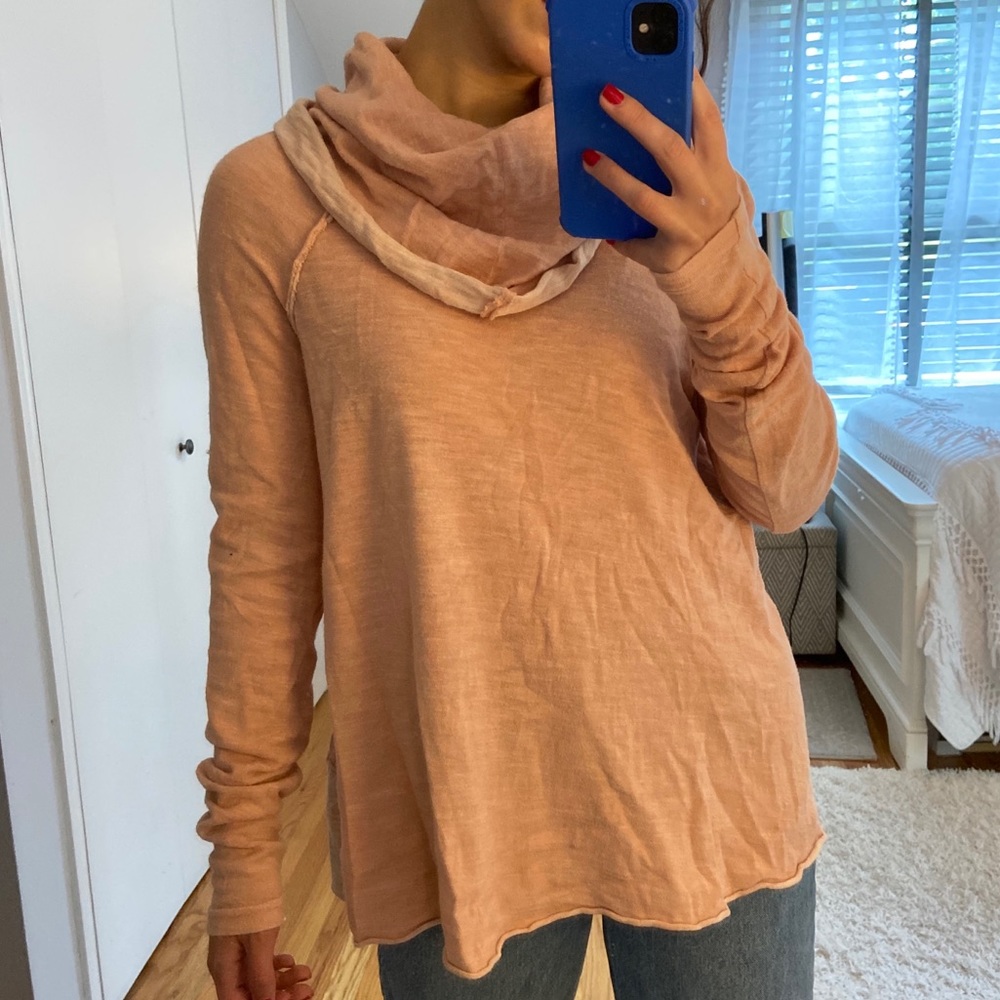 Free People Beach Cocoon Cowl Neck